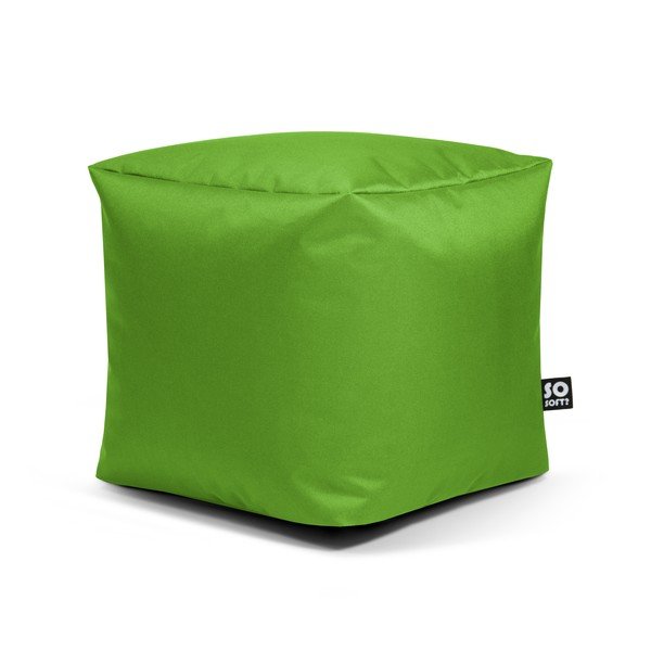 Zaļš bērnu sēžammaiss Cube M – So Soft?
