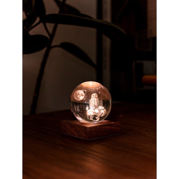 Pārvietojams gaismas dekors ar USB ø 8 cm Amber – Gingko-image-3