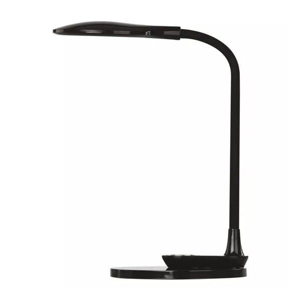 Melna LED galda lampa ar regulējamu spilgtumu (augstums 30 cm) Ruby – EMOS