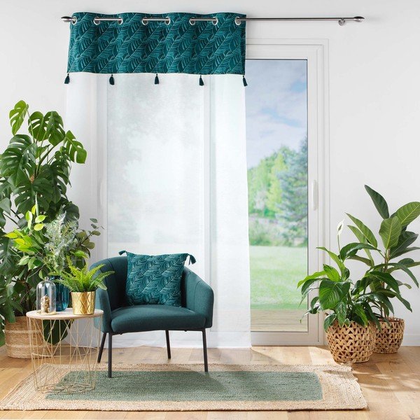 Samta dekoratīvais spilvens 40x40 cm Palmina – douceur d'intérieur-image-1