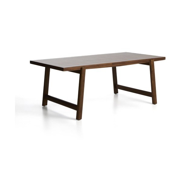 Dārza ēdamgalds ar akācijas koka galda virsmu 100x200 cm Itani – Kave Home