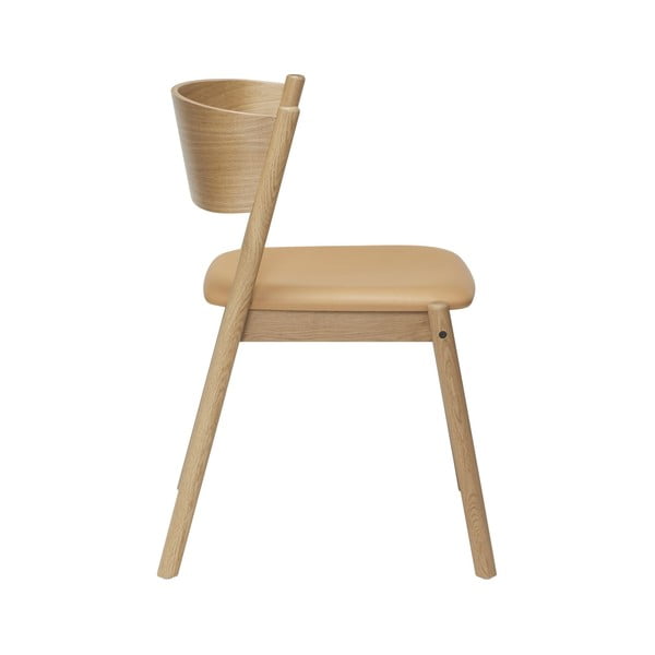 Ozolkoka ēdamistabas krēsli Oblique - Hübsch-image-2