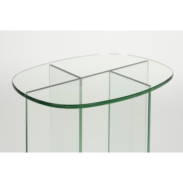 Stikla sānu galdiņš 30x40 cm Linea – Zuiver-image-4