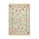 Krēmkrāsas viskozes paklājs 95x140 cm Oriental Flowers – Nouristan