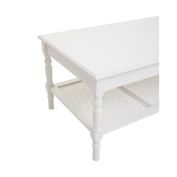 Balts žurnālgaldiņš 60x120 cm Heritage – Premier Housewares-image-4