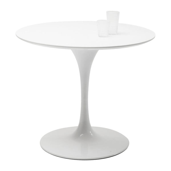 Pusdienu galda balta stāvoša kāja Kare Design Invitation, ⌀ 60 cm-image-1