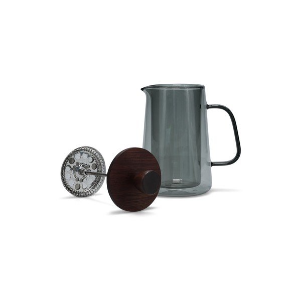 Pelēka stikla mokas kafijas kanna 350 ml Luma – S|P Collection-image-2