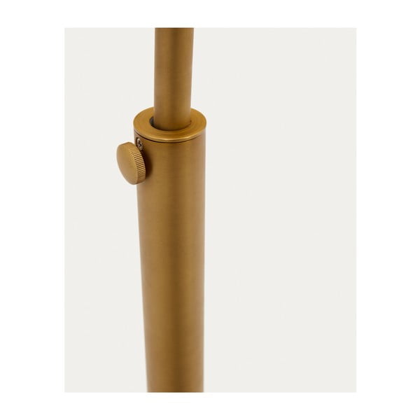 Zelta krāsas stāvlampa ar metāla abažūru (augstums 185 cm) Madali – Kave Home-image-4