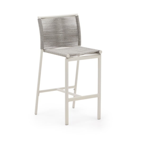 Balts metāla dārza bāra krēsls Culip – Kave Home