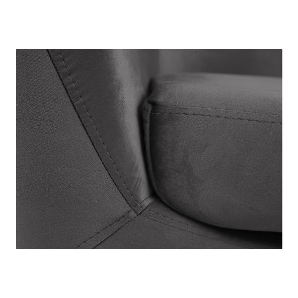 Mazzini Sofas Amelie pelēks krēsls-image-1