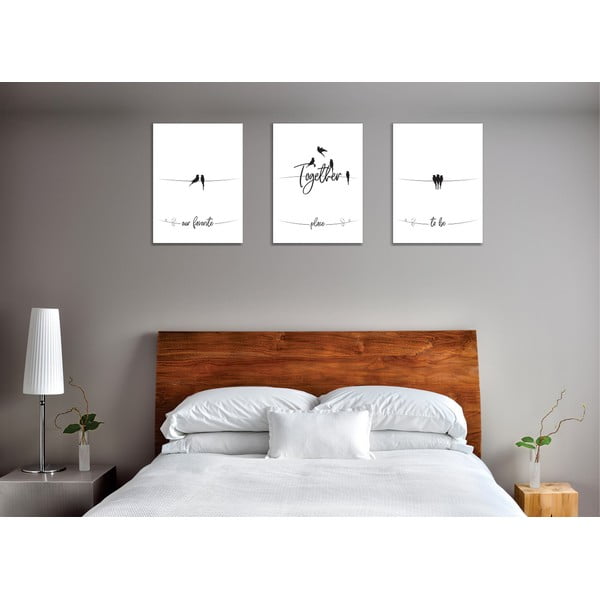 Gleznas (3 gab.) 30x40 cm – Wallity-image-2