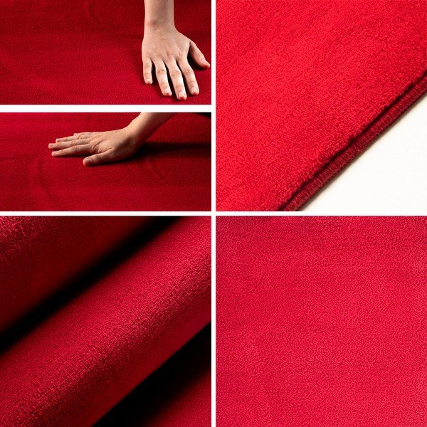 Sarkans mazgājams apaļš paklājs ø 160 cm Sky – Ayyildiz Carpets-image-2
