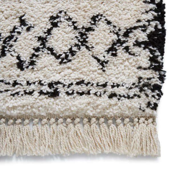 Balts/melns paklājs 230x160 cm Boho – Think Rugs-image-3