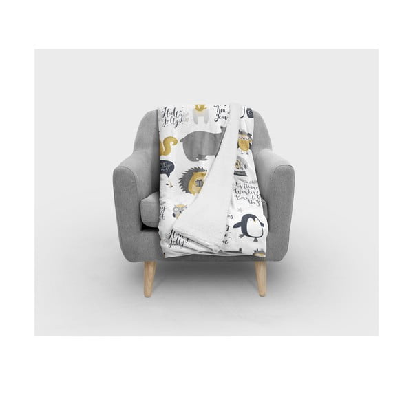 Balta bērnu sega 120x180 cm – Oyo home-image-1