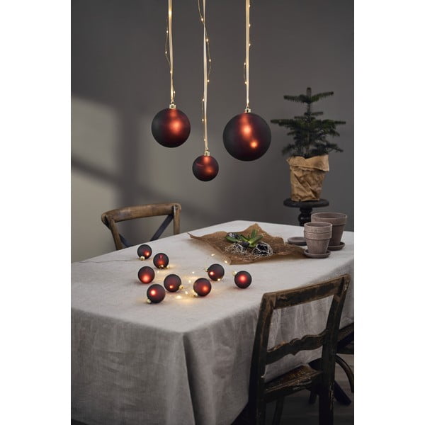 Bordo gaismas dekors ar Ziemassvētku motīvu ø 6 cm Bliss – Star Trading-image-3