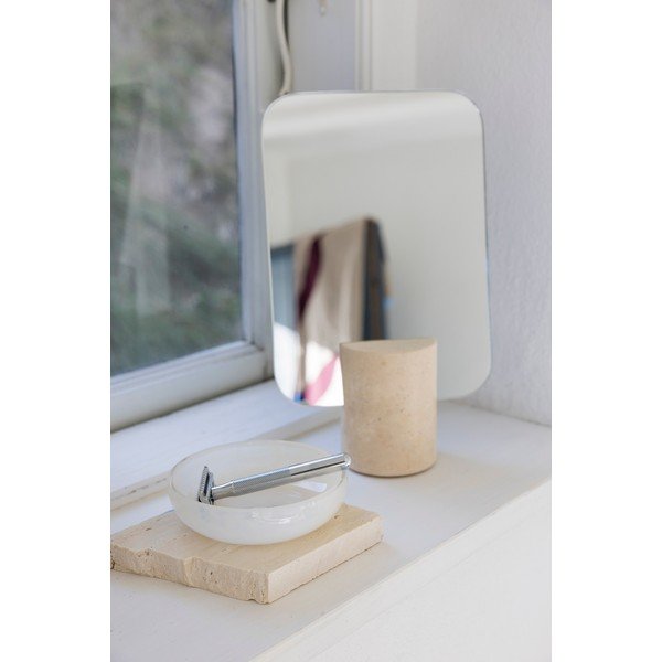 Krēmkrāsas stikla ziepju trauks Opal – Mette Ditmer Denmark-image-2