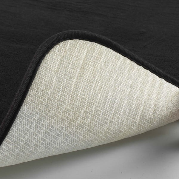 Melns vannas istabas paklājiņš tualetei 45x45 cm Vitamine – douceur d'intérieur-image-4