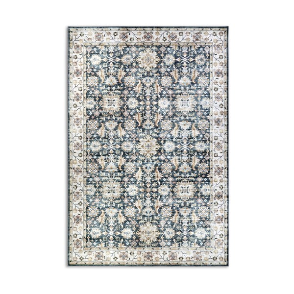 Zils paklājs 80x150 cm Saveh Blue Cream – Elle Decoration