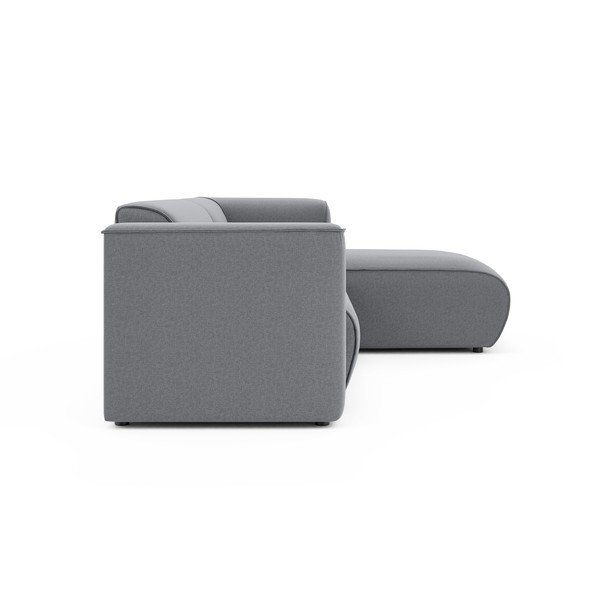 Gaiši pelēks stūra dīvāns (ar labo stūri/ar zvilni) Merid  – Ropez-image-3