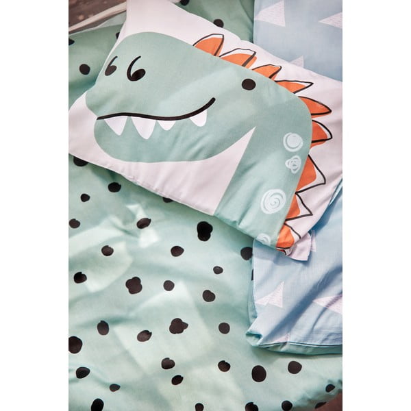 Kokvilnas bērnu gultas veļa 140x200 cm Dino – Bonami Selection-image-4