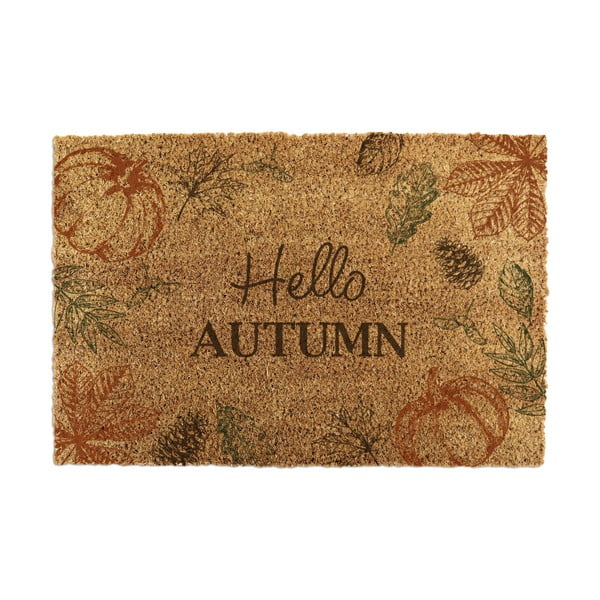 Kokosšķiedras kājslauķis 40x60 cm Hello Autumn – Artsy Doormats