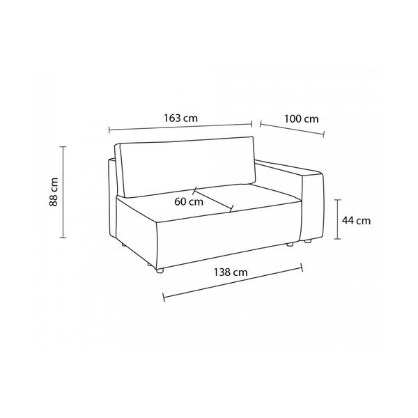 Zaļš velveta modulārais dīvāns (ar labo stūri) Nihad modular – Bobochic Paris-image-4