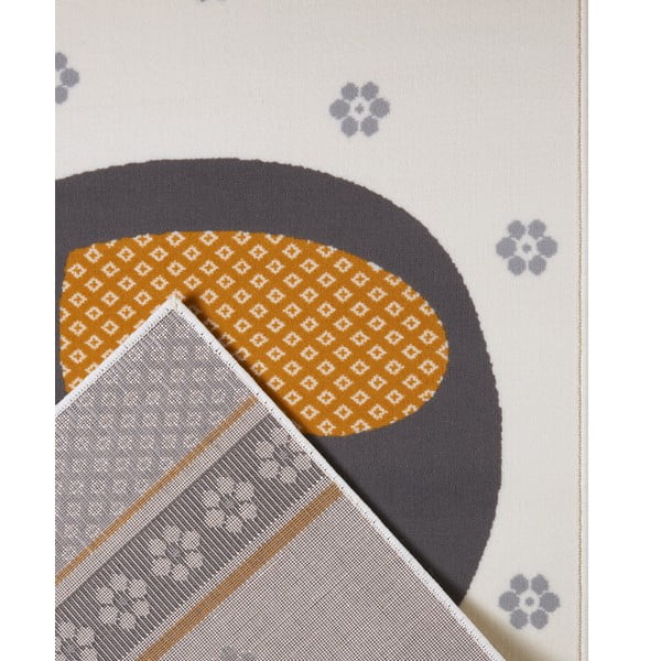 Pelēks bērnu paklājs 150x80 cm Happy Elefant – Hanse Home-image-3