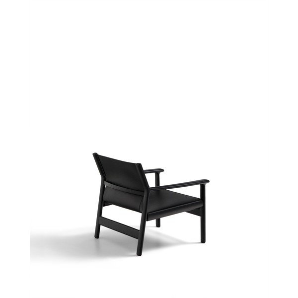 Melns ādas atpūtas krēsls Jan – Kave Home-image-4