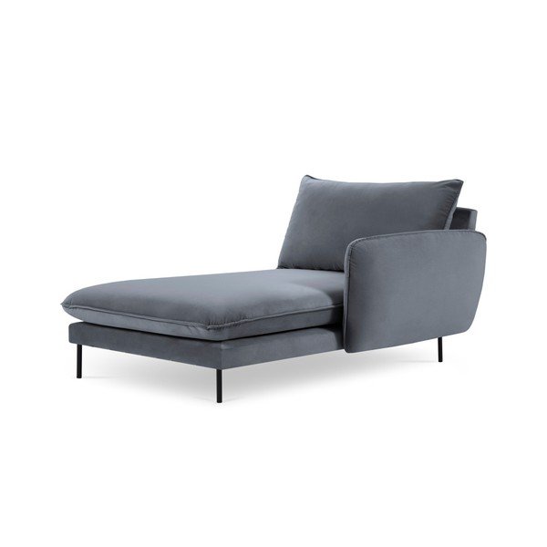 Pelēks samta zvilnis Cosmopolitan Design Vienna, labais stūris-image-3