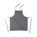 Pelēks kokvilnas virtuves priekšauts Tiseco Home Studio