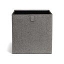 Pelēka tekstila uzglabāšanas kaste 32x31,5x31,5 cm Soft Storage Cube – Bigso