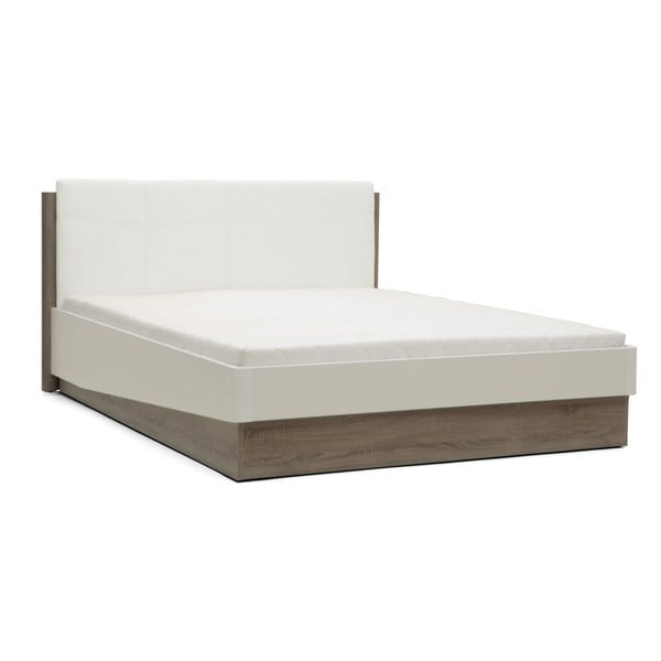 Balta divguļamā gulta Mazzini Beds Dodo, 180 x 200 cm