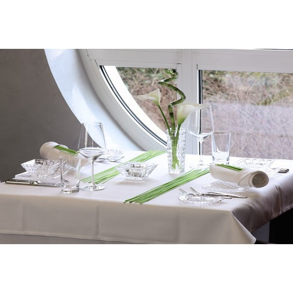 2 bļodu un servēšanas paplātes komplekts no kristāla stikla Nachtmann Bossa Nova-image-4