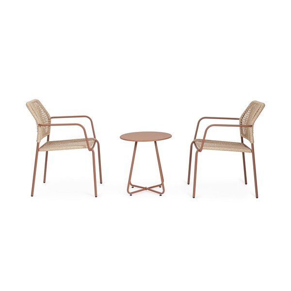 Tērauda apaļš dārza galdiņš ø 45 cm Jable – Bizzotto-image-2