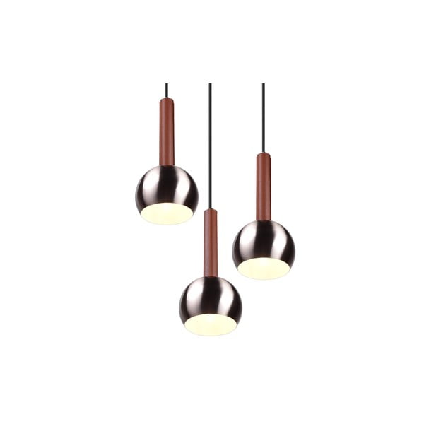 Pelēka piekaramā lampa ø 52 cm Ciliana – CINQUE-image-1