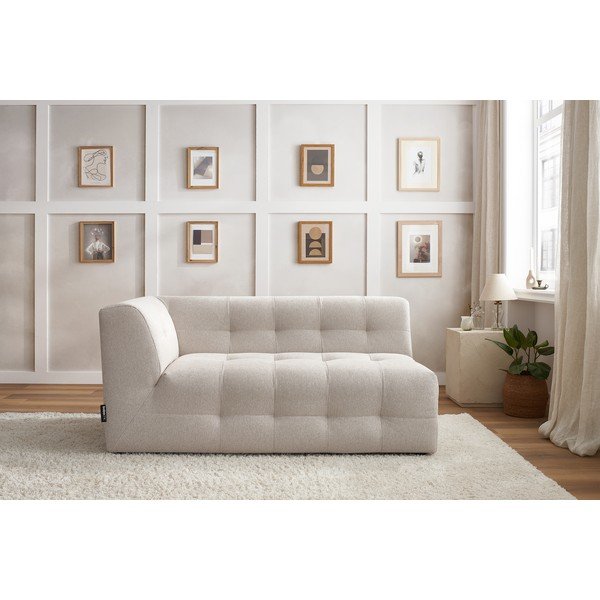 Smilškrāsas dīvāna modulis (kreisais stūris) Kleber – Bobochic Paris-image-1