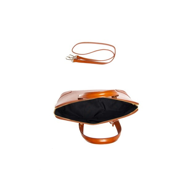 Ādas rokassoma Luisa Vanini 364 Cognac-image-2