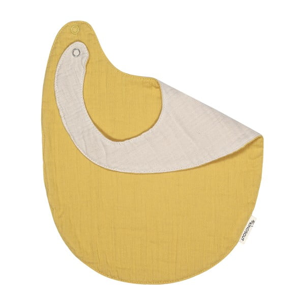 Dzeltenais muslīnu bērnu priekšautiņš Kindsgut Oslo-image-3