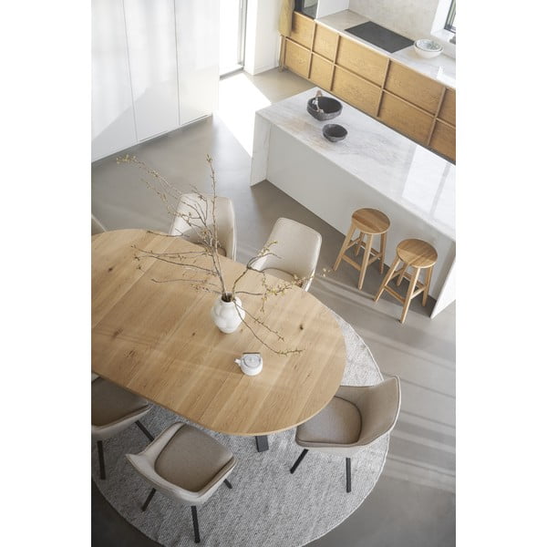 Papildu galda virsma ar ozolkoka imitāciju 135x50 cm Maddock – Rowico-image-2