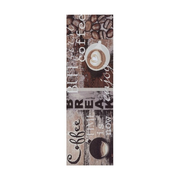 Brūns paklājs 50x150 cm Enjoy Coffee Break – Hanse Home