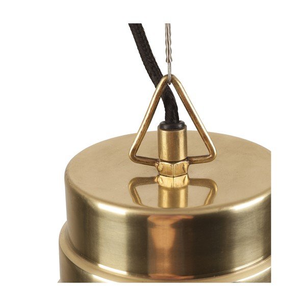Tumši zila/zelta krāsas piekaramā lampa no metāla ø 40 cm Sublime – HF Living-image-4