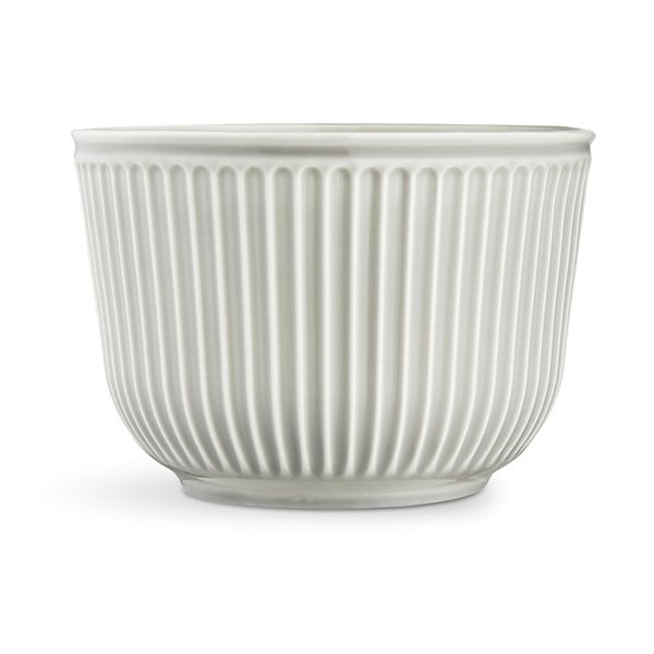 Gaiši pelēks keramikas puķu pods Kähler Design Hammershoi Flowerpot, ⌀ 26 cm