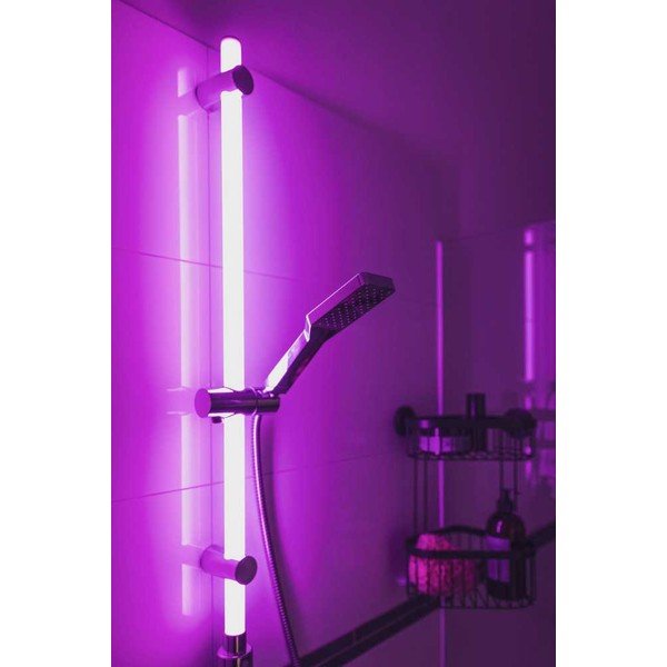 Sudraba krāsas dušas komplekts 94 cm LED – Wenko-image-1