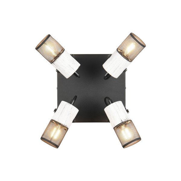 Melnbalta prožektora tipa lampa ø 9 cm Tosh – Trio-image-2