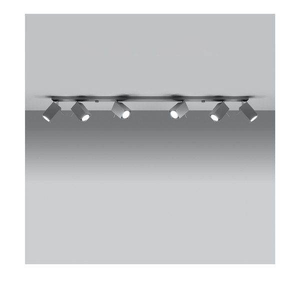 Pelēka prožektora tipa lampa 6x118 cm Toscana – Sollux-image-2