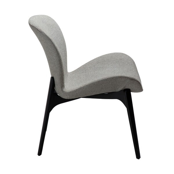 Pelēks atpūtas krēsls no buklē auduma Paragon – DAN-FORM Denmark-image-2