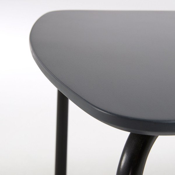Melns galds La Forma Tramp, 160 x 80 cm-image-3
