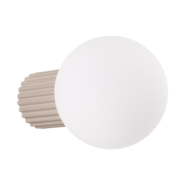 Pelēkbrūna sienas lampa Orbital – Sollux