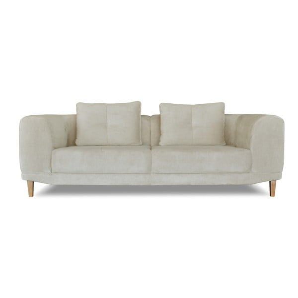 Krēmkrāsas trīsvietīgs dīvāns Windsor & Co. Dīvāni Sigma