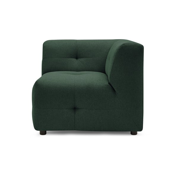 Tumši zaļš dīvāna modulis Kleber – Bobochic Paris-image-1